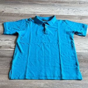 Calvin Klein Bright Turquoise Boys Polo Shirt size Large (14-16)
